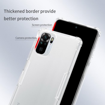 Nillkin nature serijos dėklas - permatomas (telefonui Xiaomi Redmi Note 10/Note 10S/Poco M5S) Nillkin nature serijos dėklas - permatomas (telefonui Xiaomi Redmi Note 10/Note 10S/Poco M5S)